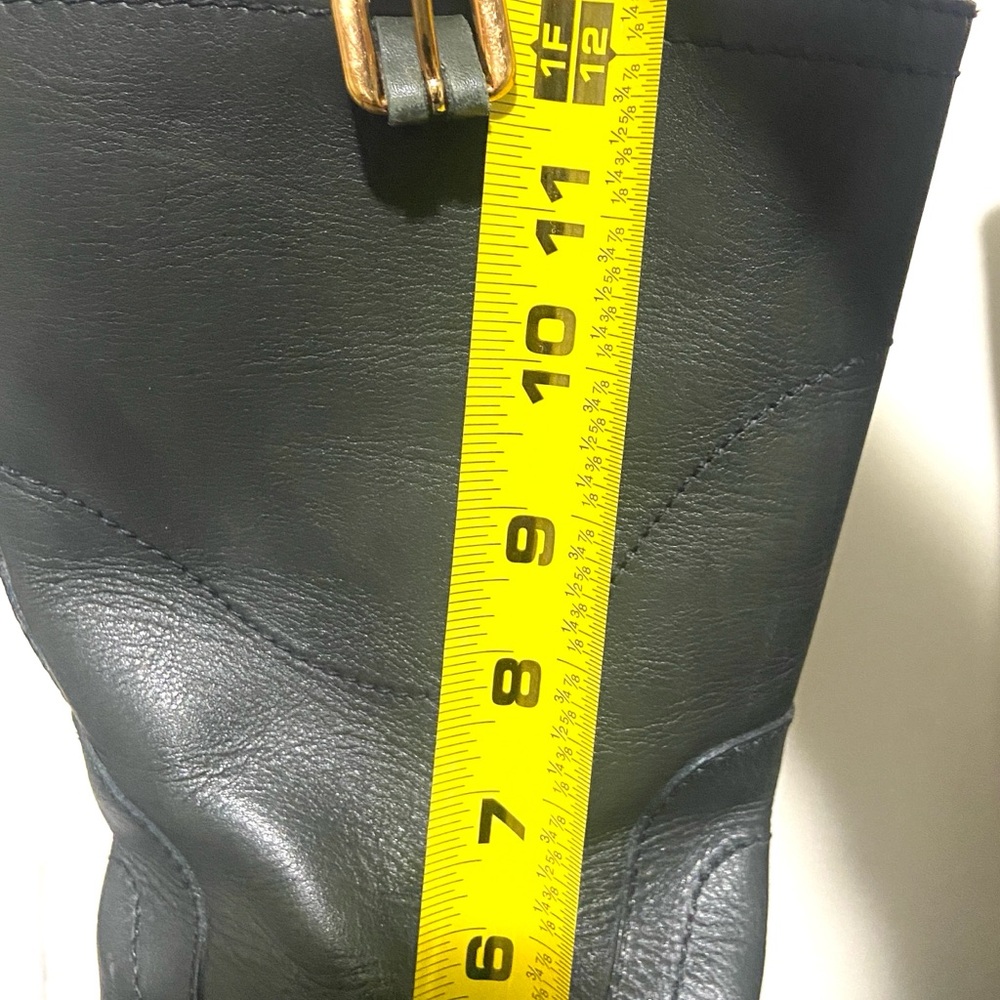 Prada green  Leather riding Boots - Picture 14 of 16